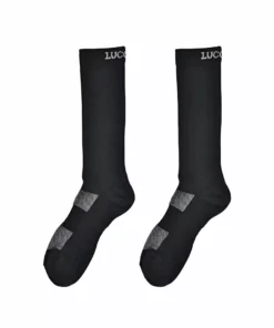 Lucchese-inc Socks Multi-Blend :: Black