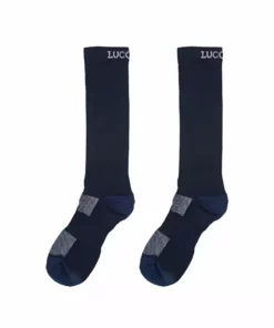 Lucchese-inc Socks Multi-Blend :: Navy