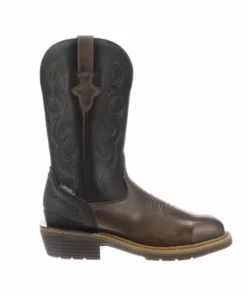 Lucchese-inc Boots Welted Western 12" Work Boot :: Mocha