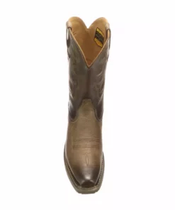 Lucchese-inc Welted Western 12" Work Boot-7 Toe :: Stone