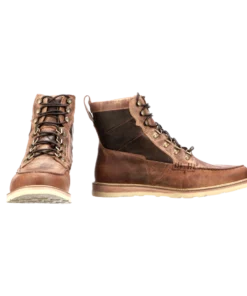 Lucchese-inc Men Lace Up Range Boot :: Tan + Brown