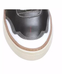 Lucchesse-inc Double L Lace Up Sneakers :: Black SHOES