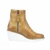 Lucchese-inc Music City Wedge Bootie :: Tan