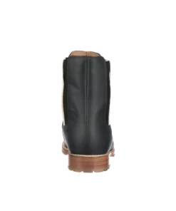 Lucchese-inc All-Weather Ladies Garden Boot :: Navy + Black BOOTS