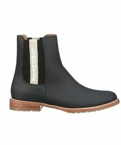 Lucchese-inc All-Weather Ladies Garden Boot :: Navy + Black BOOTS