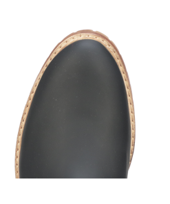 Lucchese-inc All-Weather Ladies Garden Boot :: Navy + Black BOOTS