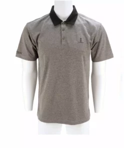 Lucchese-inc Mirrored L Polo :: Heather Charcoal