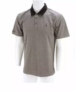 Lucchese-inc Mirrored L Polo :: Heather Charcoal