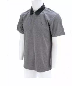 Lucchese-inc APPAREL Mirrored L Polo :: Heather Navy