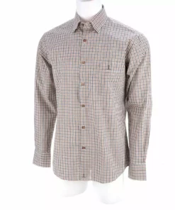 Lucchese-inc San Antonio :: White/Blue/Brown Small Check