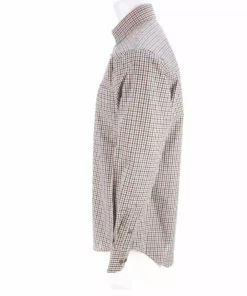 Lucchese-inc San Antonio :: White/Blue/Brown Small Check