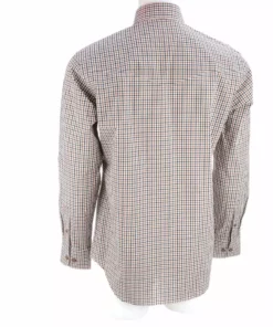 Lucchese-inc San Antonio :: White/Blue/Brown Small Check