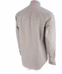 Lucchese-inc San Antonio :: White/Blue/Brown Small Check