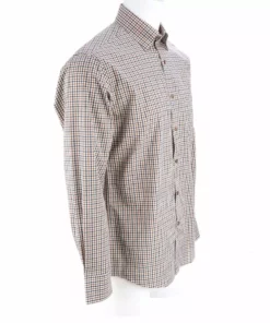 Lucchese-inc San Antonio :: White/Blue/Brown Small Check