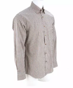 Lucchese-inc San Antonio :: White/Blue/Brown Small Check