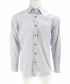 Lucchesse-inc San Antonio :: Lt Bl/Bn Bordered Tattersall