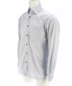 Lucchesse-inc San Antonio :: Lt Bl/Bn Bordered Tattersall