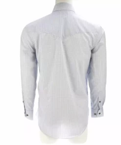 Lucchesse-inc San Antonio :: Lt Bl/Bn Bordered Tattersall