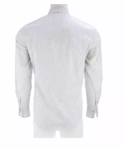 Lucchese-inc APPAREL El Paso :: White/Blue Stripe