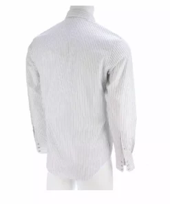 Lucchese-inc APPAREL El Paso :: White/Blue Stripe