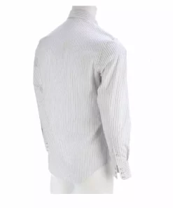 Lucchese-inc APPAREL El Paso :: White/Blue Stripe