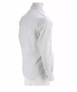 Lucchese-inc APPAREL El Paso :: White/Blue Stripe