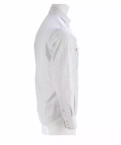 Lucchese-inc APPAREL El Paso :: White/Blue Stripe