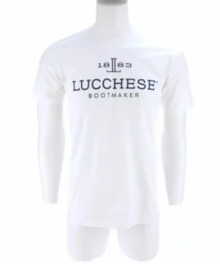 Lucchese-inc APPAREL Lucchese Logo T-Shirt :: White