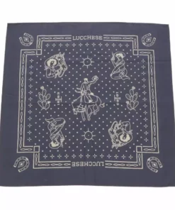 Lucchese-inc Western Bandana :: Navy Other Accessories