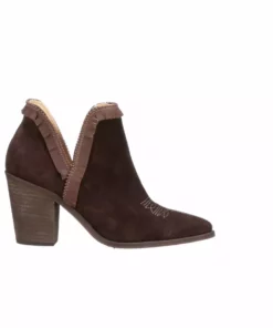 Lucchesse-inc Alma Suede :: Chocolate BOOTS