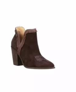 Lucchesse-inc Alma Suede :: Chocolate BOOTS