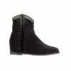 Lucchesse-inc Martina Fringe :: Black BOOTS