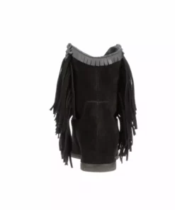 Lucchesse-inc Martina Fringe :: Black BOOTS