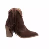 Lucchesse-inc Sofia Fringe :: Chocolate BOOTS