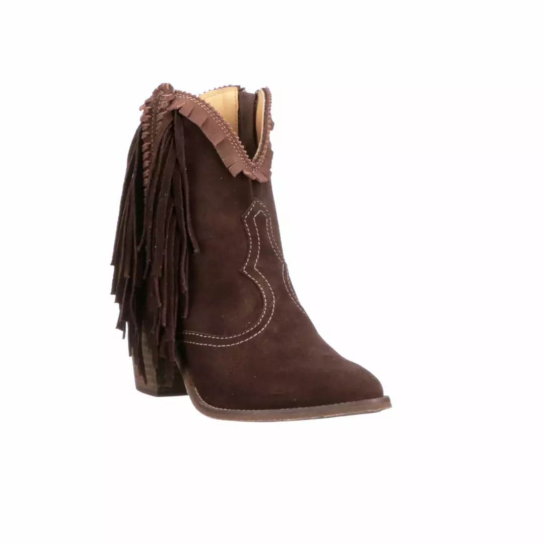 Best deal β¨ Lucchesse-inc Sofia Fringe :: Chocolate π₯Ύ BOOTS π 6 Lucchesse-inc Sofia Fringe :: Chocolate BOOTS