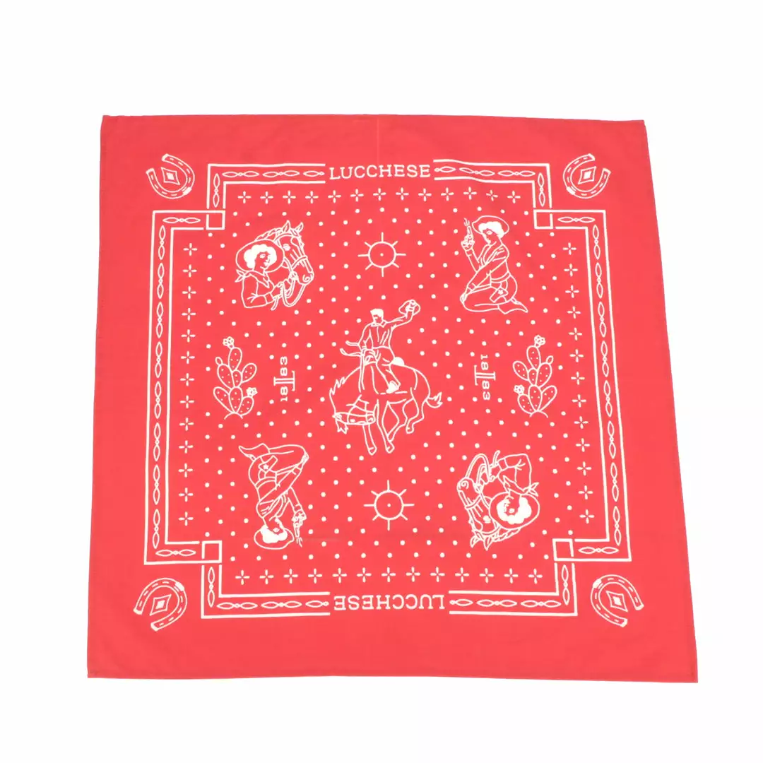 Buy โจ Lucchese-inc Western Bandana :: Red Other Accessories ๐ 3 Lucchese-inc Western Bandana :: Red Other Accessories