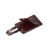 Lucchese-inc Exotic Luggage Tag :: Burgundy Luggage Tags