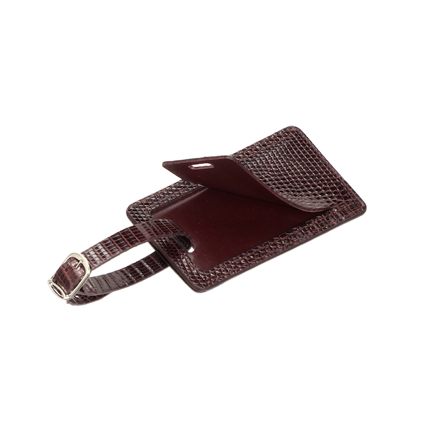 Best deal ๐ฅ Lucchese-inc Exotic Luggage Tag :: Burgundy Luggage Tags โญ 3 Lucchese-inc Exotic Luggage Tag :: Burgundy Luggage Tags