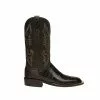 Lucchese-inc Trent :: Chocolate + Dark Brown Boots