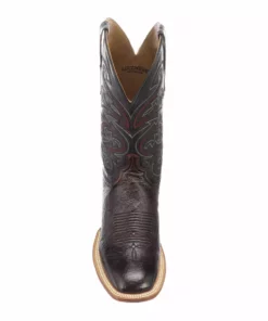 Lucchese-inc Lance :: Black Cherry + Black Boots