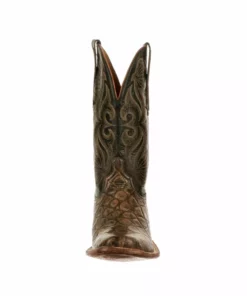 Lucchese-inc Roy :: Tan + Cognac Boots
