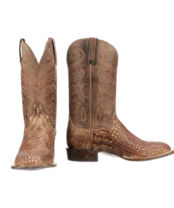 Lucchese-inc Boots Russell :: Cognac + Chocolate