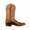 Lucchese-inc Cliff :: Chocolate + Tan