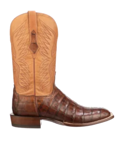 Lucchesse-inc Bryan Exotic Distressed :: Tobacco