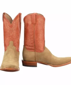 Lucchesse-inc Martin Suede :: Olive Boots