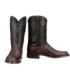Lucchesse-inc Sunset Exotic :: Black Cherry Boots