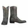 Lucchesse-inc Leadville Roper :: Anthracite Boots