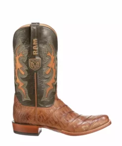 Lucchesse-inc RAM Men's Caiman Horseman Boot :: Cognac