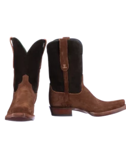 Lucchesse-inc Stead :: Chocolate + Olive Boots