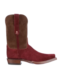 Lucchesse-inc Boots Stead :: Red + Chocolate
